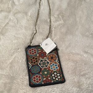 Noonday Collection Mosaic Beaded Crossbody Bag